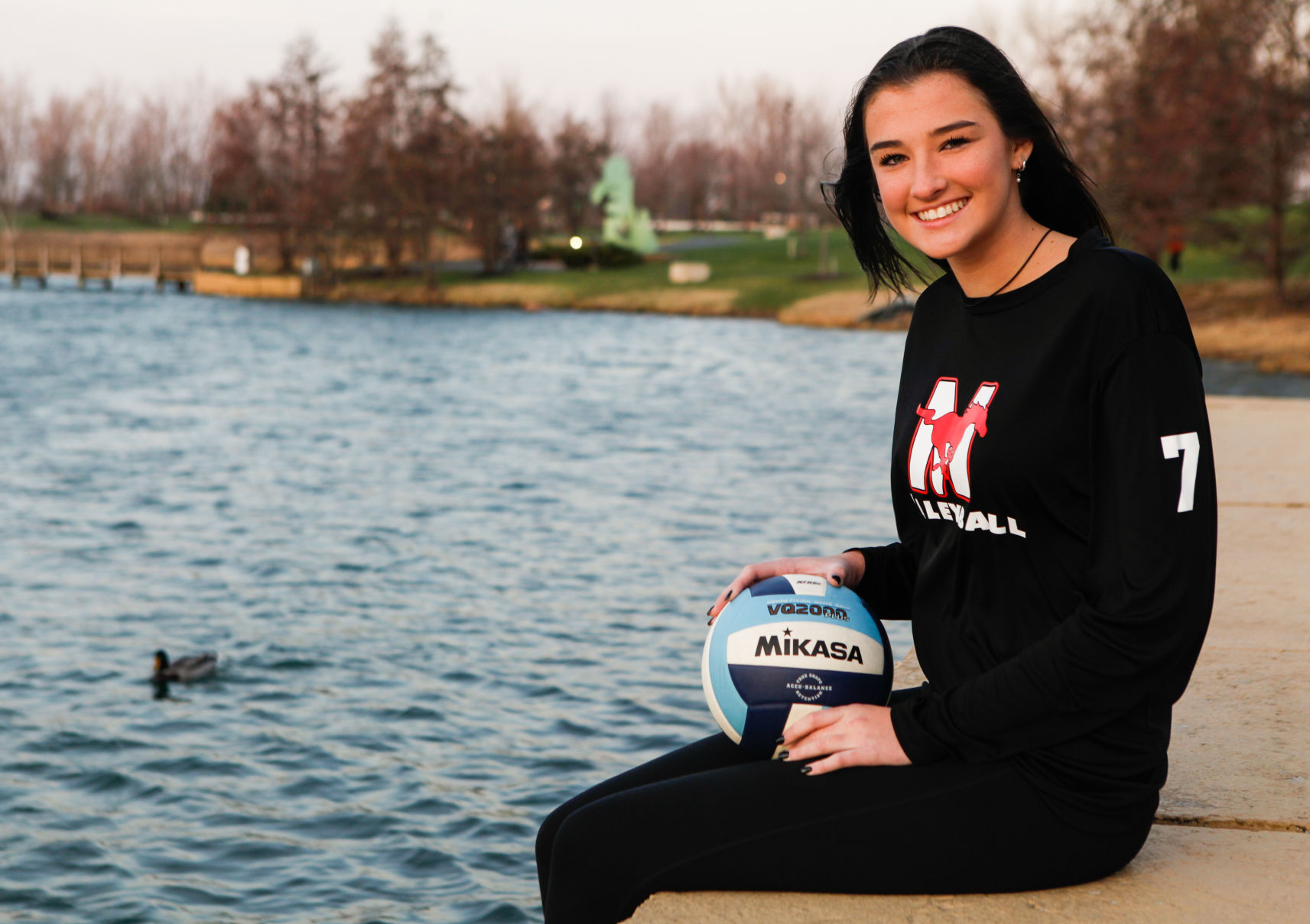 Haley Melby, 2020 volleyball player of the year